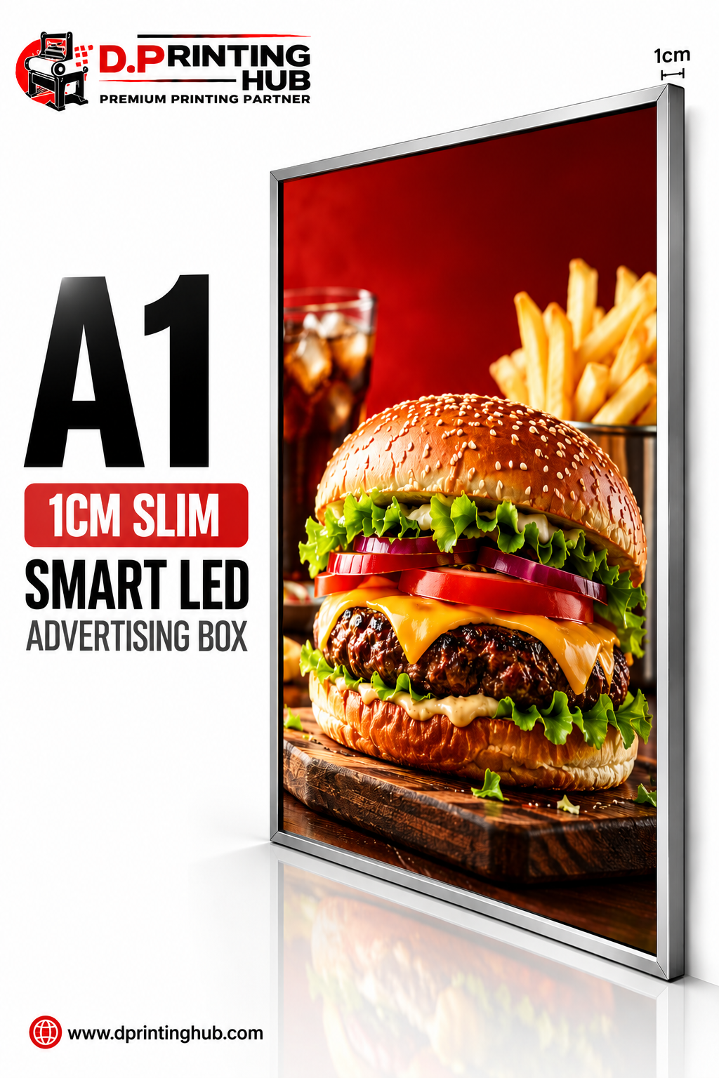 A1 Slim LED Advertising Box